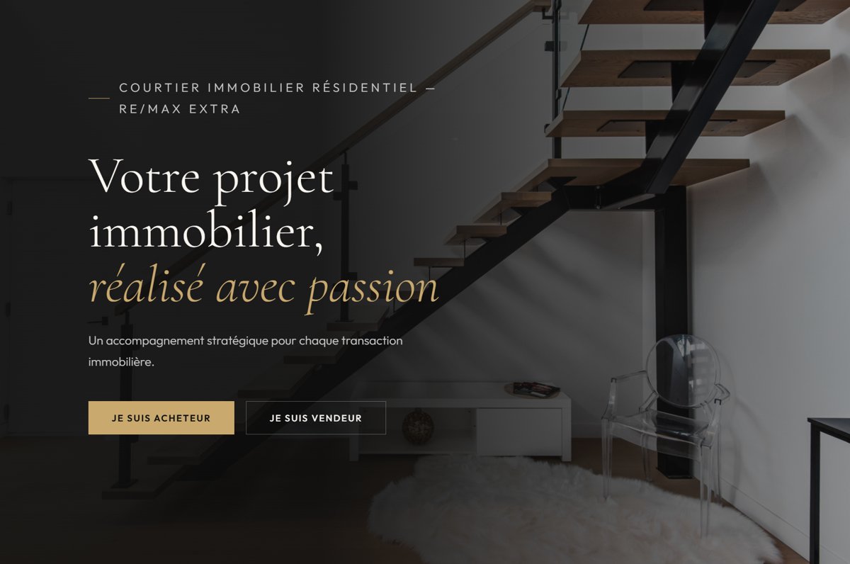 Aperçu du site de Maxime R.
